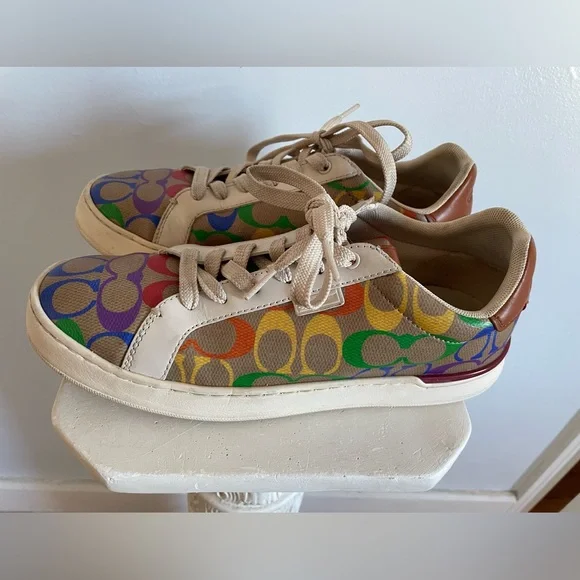 Coach Lowline Coach Rainbow Tennis Shoes Coach Shoes Coach Lowline